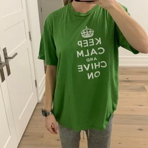 Keep calm and chive on st Patrick’s day shirt